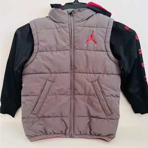 Air Jordan Boys Puffer Vest Jacket